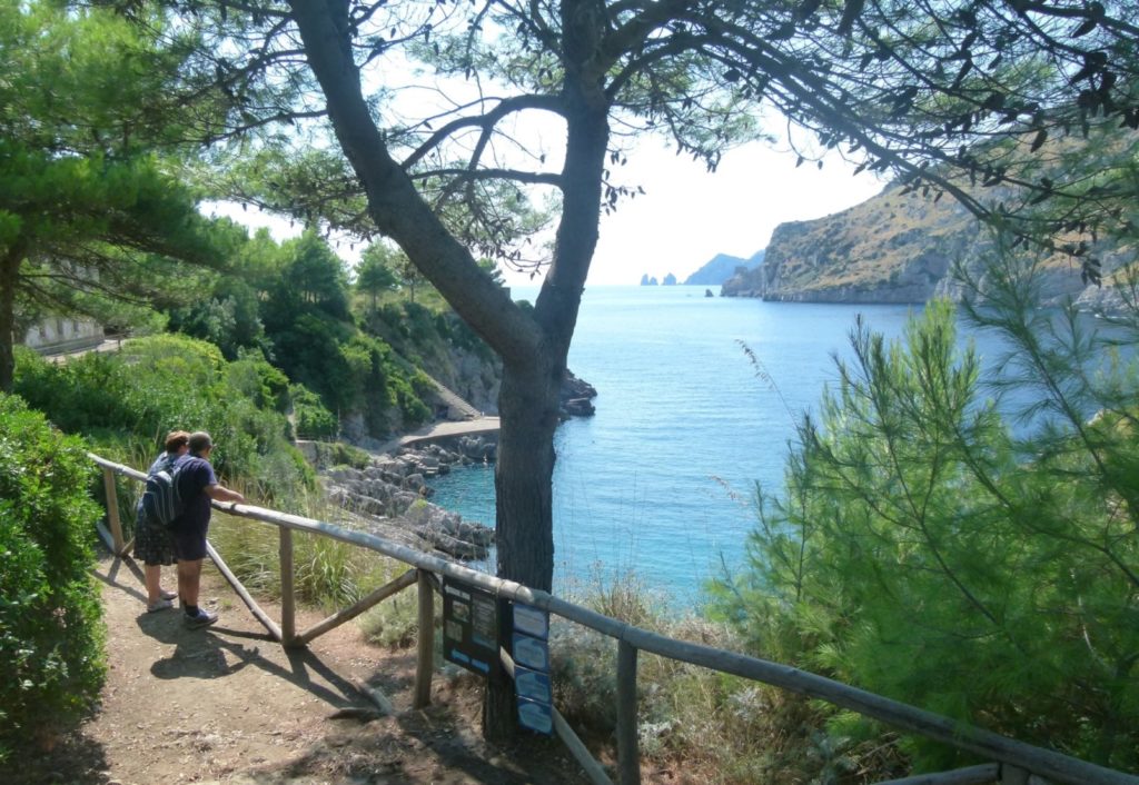 La Giornata del panorama alla Baia di Ieranto di Massa Lubrense