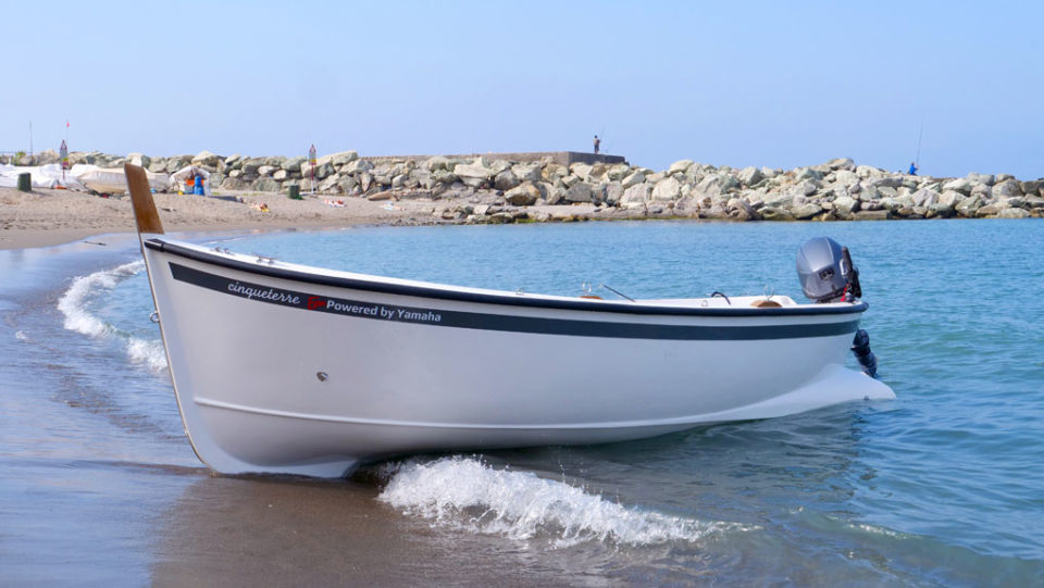Gozzo Cinqueterre, da Yamaha un omaggio alla nautica ligure