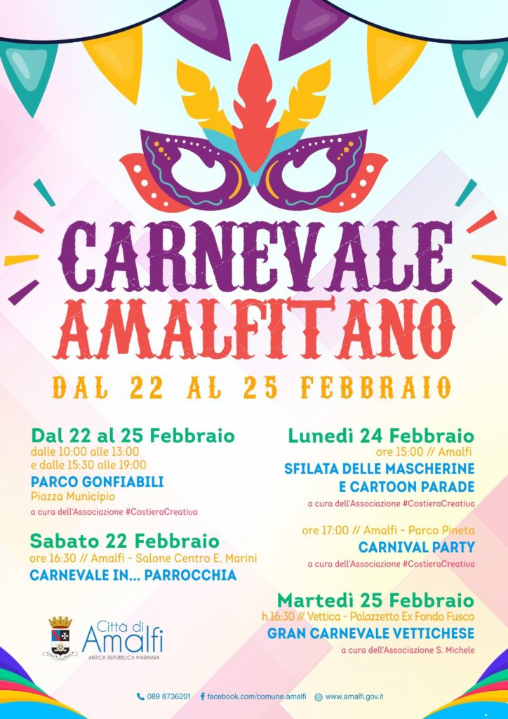 Il “Carnevale Amalfitano” è come da consuetudine a misura di bambino