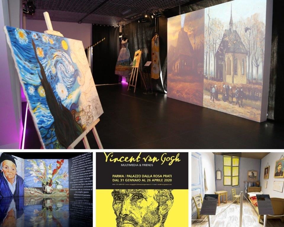 “Van Gogh Multimedia & Friends” a Parma batte il Coronavirus