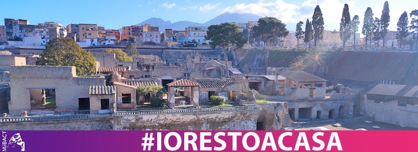 Ercolano, l’affollamento dai luoghi d’arte riversato sul web