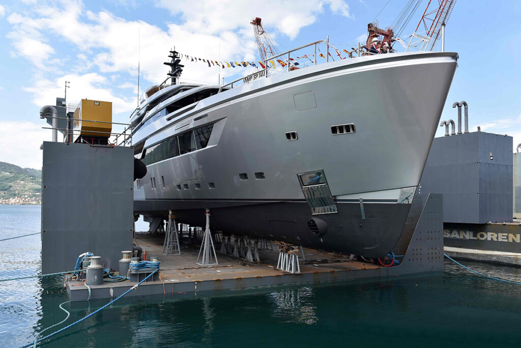 Sanlorenzo 44Alloy, varato il primo yacht: ripartenza a pieno ritmo