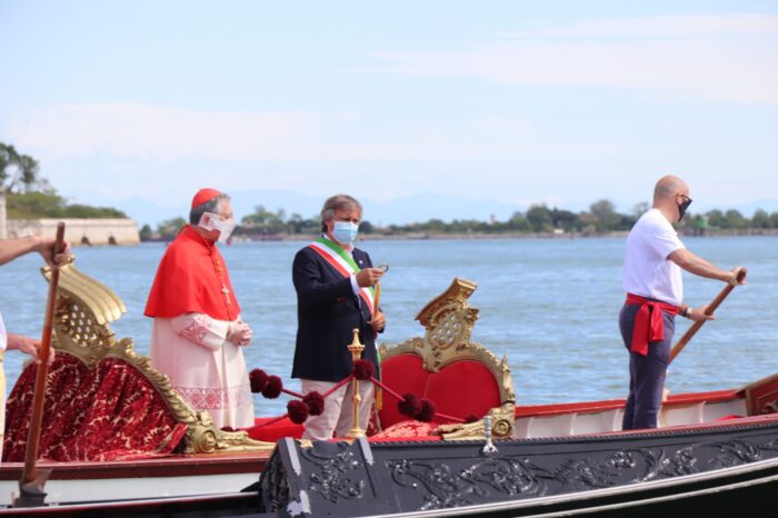 Venezia, festa della Sensa 2020: continua il rito dello sposalizio in mare