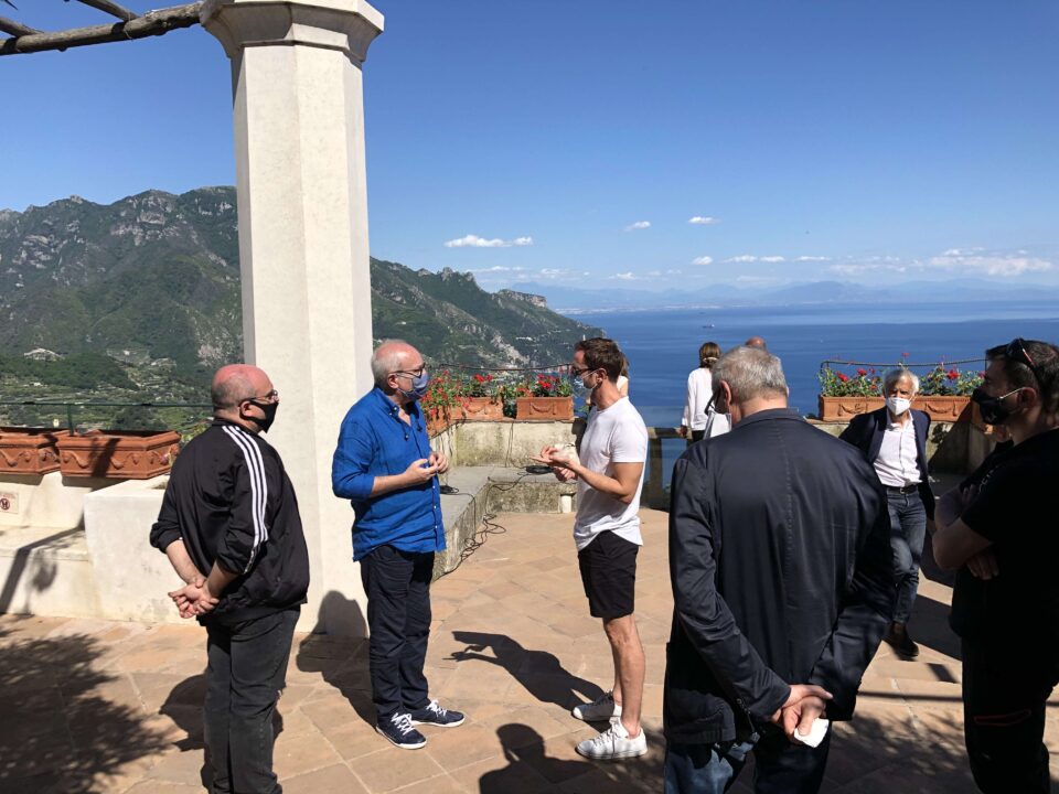 Villa Rufolo a Ravello, al via le riprese del lungometraggio per Wagner