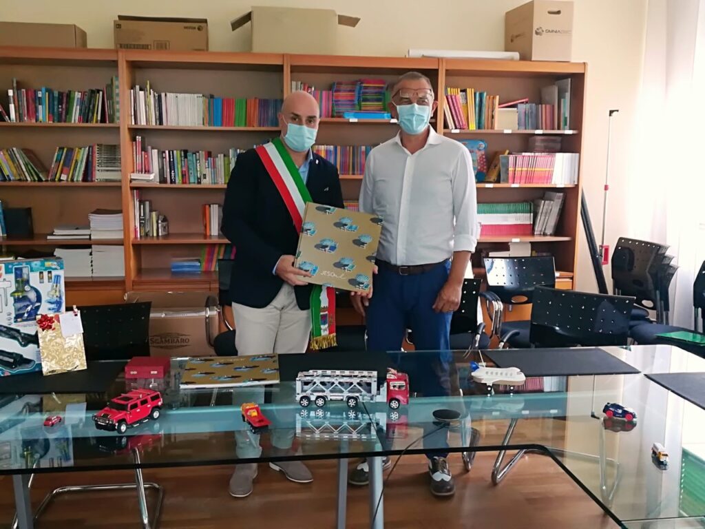 Giochi e sorrisi da Jesolo ai bambini dell'Irccs "Burlo Garofolo"