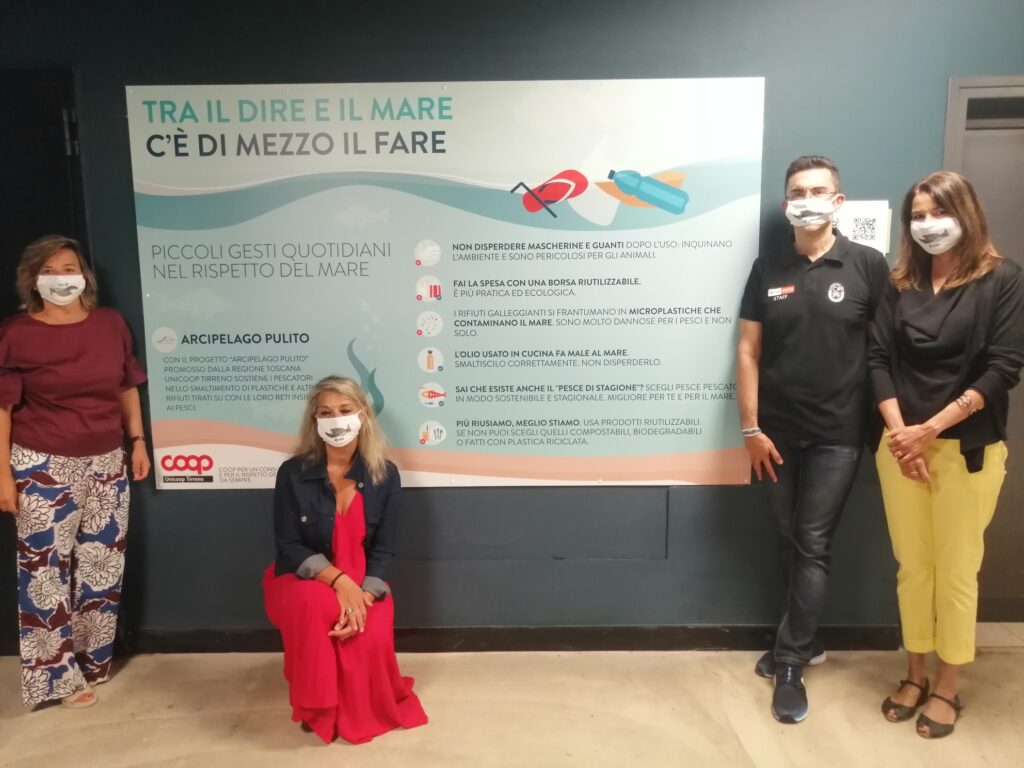 Acquario di Livorno e Unicoop Tirreno insieme per un futuro più pulito