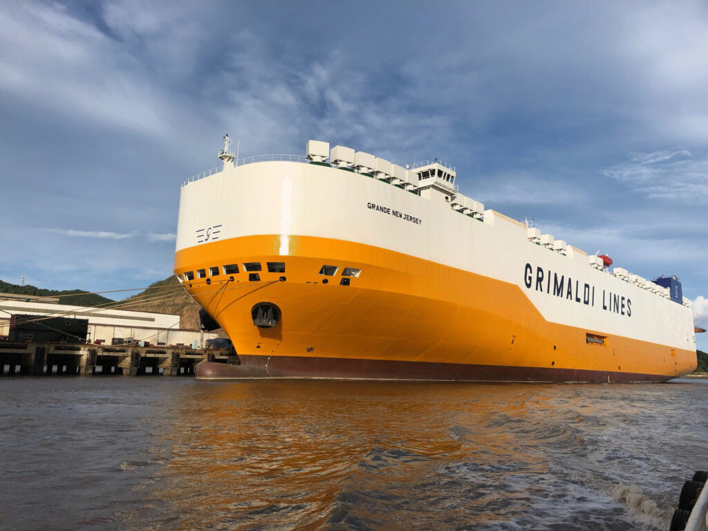 La flotta del Gruppo Grimaldi si amplia con l'arrivo di Grande New Jersey