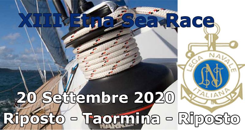 Salpa da Marina di Riposto la regata velica XIII Etna Sea Race