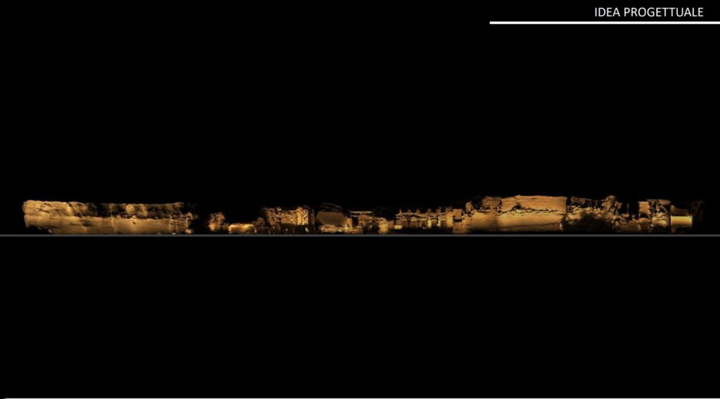 Anzio, illuminazione artistica alle Grotte di Nerone e al Parco Archeologico
