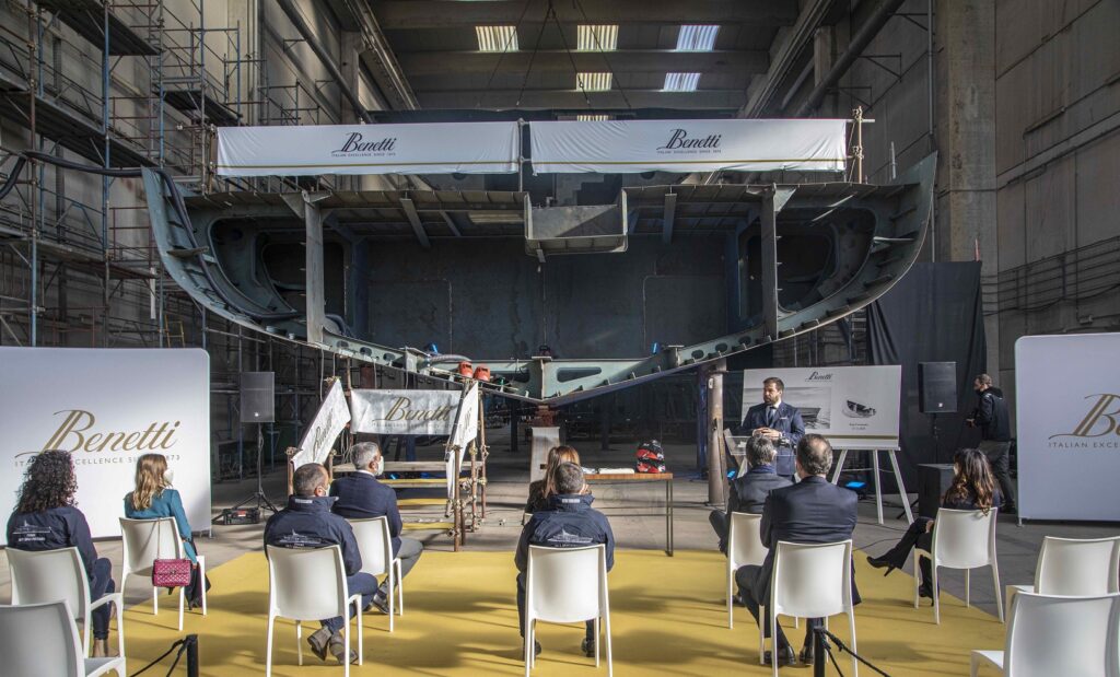 Benetti, al via la costruzione del 62 metri Custom yacht FB283