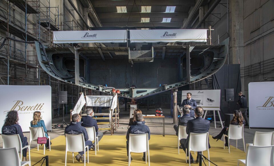 Benetti, al via la costruzione del 62 metri Custom yacht FB283