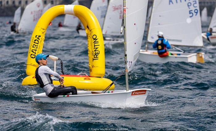 Italiani primi optimist iQFOiL International Games