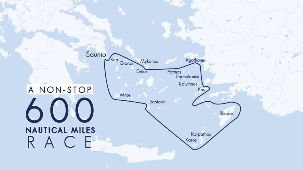 aegean 600 sette italiani in gara