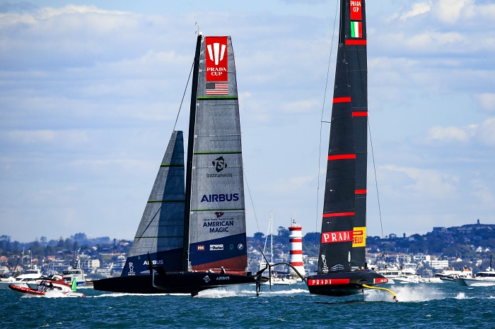 american magic attende ad auckland america's cup