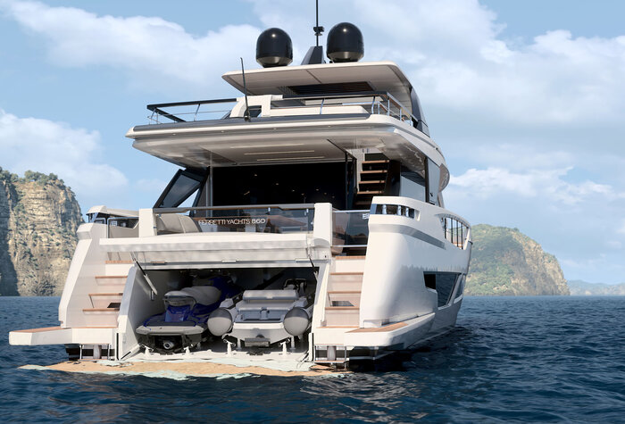 ferretti yachts 860 2